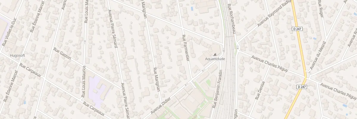 Plan du 3T Rue Parmentier à Saint-Maur-des-Fossés