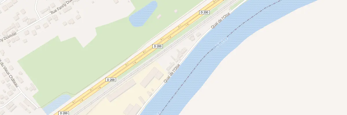 Plan du 32 Quai de l’Oise à Rieux