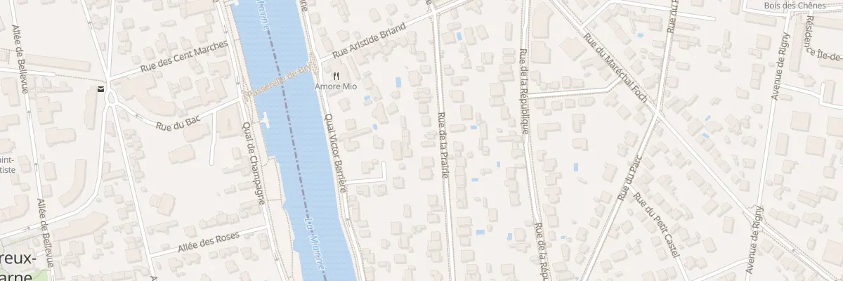 Plan du 31 Rue de la Prairie à Bry-sur-Marne