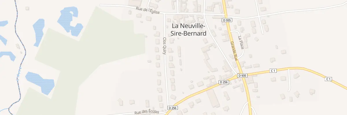 Plan du 12 Clos Quiry à La Neuville-Sire-Bernard