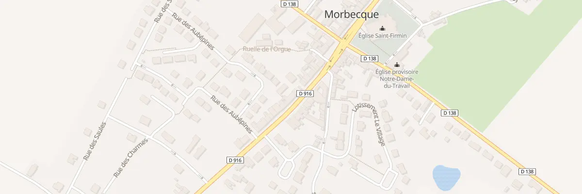 Plan du 20 Rue Saint-Firmin à Morbecque