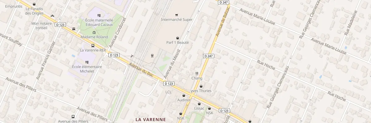 Plan du 8 Av du Mesnil à Saint-Maur-des-Fossés