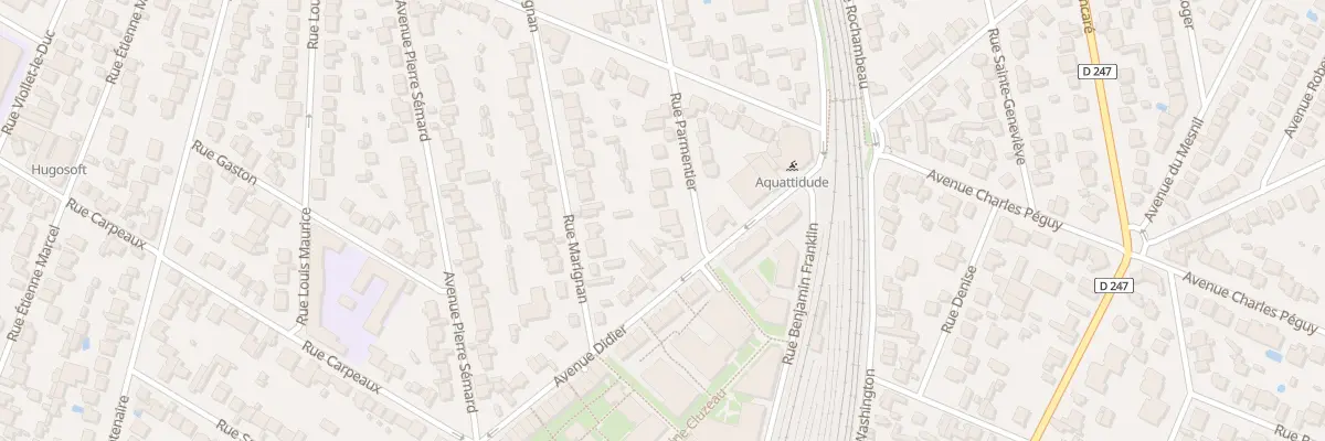 Plan du 3 Rue Parmentier à Saint-Maur-des-Fossés