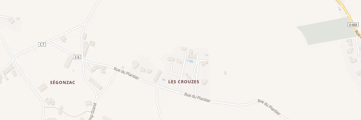 Plan du 5773 Segonzac à Calmont