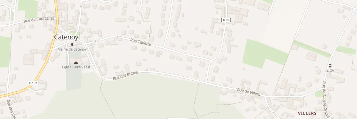 Plan du 18 Rue Cadette à Catenoy