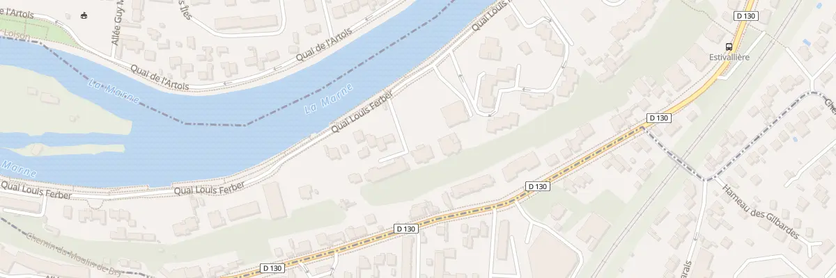 Plan du 59 Quai Louis Ferber à Bry-sur-Marne