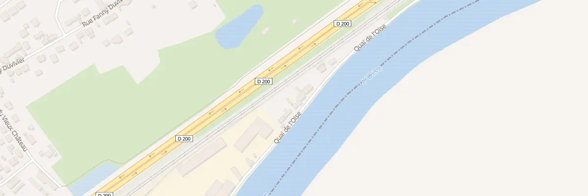 Plan du 30 Quai de l’Oise à Rieux