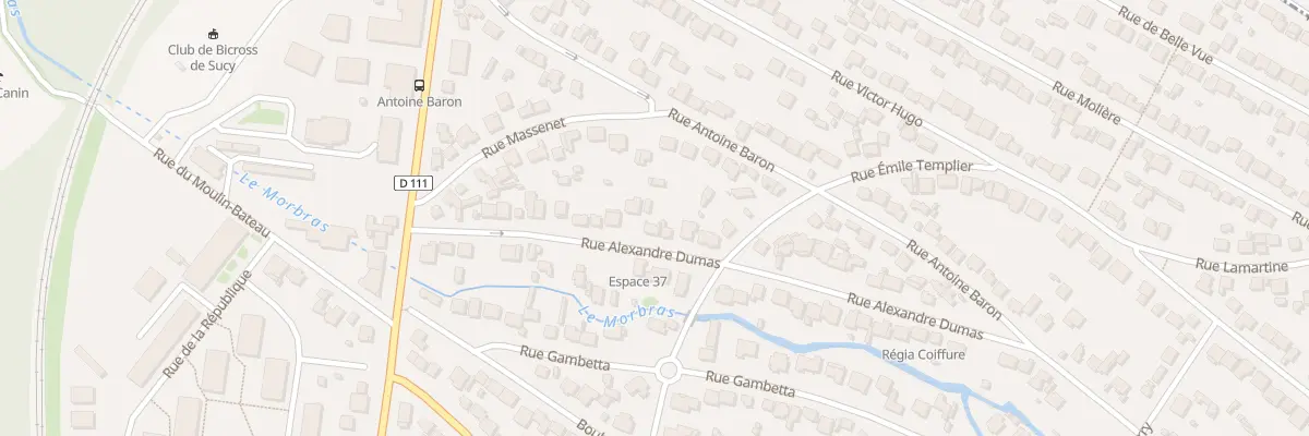 Plan du 30 Rue Alexandre Dumas à Sucy-en-Brie