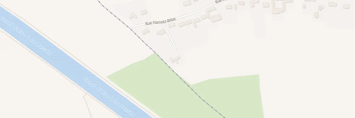 Plan du 1181 Rue Hametz Billet à Saint-Venant