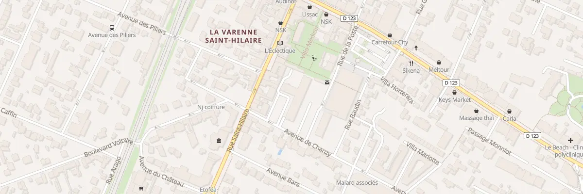 Plan du 3 Av de Chanzy à Saint-Maur-des-Fossés