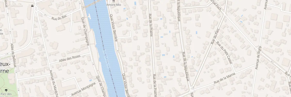 Plan du 23 Rue de la Prairie à Bry-sur-Marne