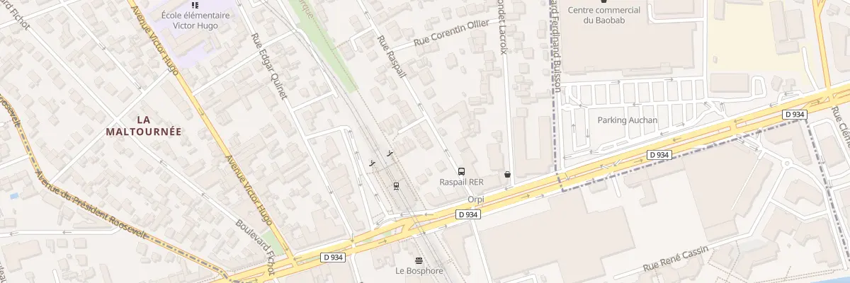 Plan du 7B Rue Raspail à Neuilly-Plaisance