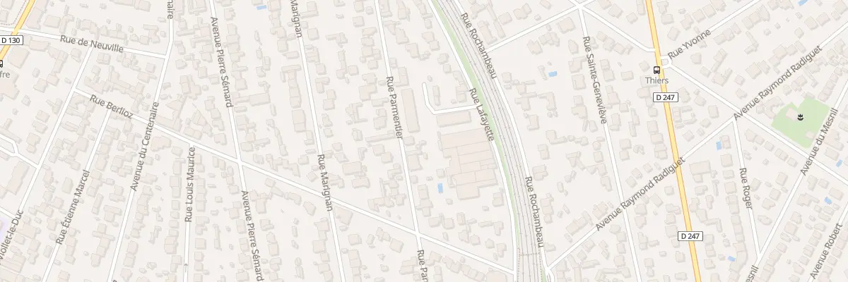 Plan du 28 Rue Parmentier à Saint-Maur-des-Fossés