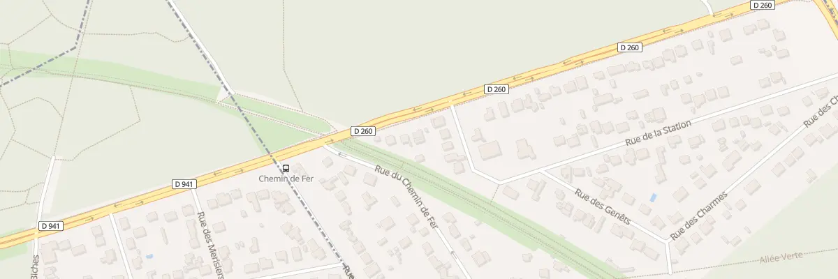 Plan du 45 Rte de la Grange à Villecresnes