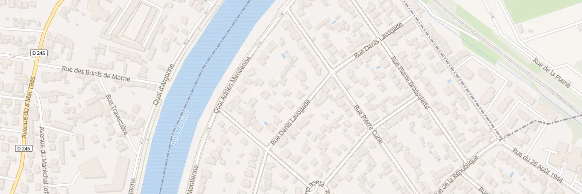 Plan du 51 Rue Denis Lavogade à Bry-sur-Marne