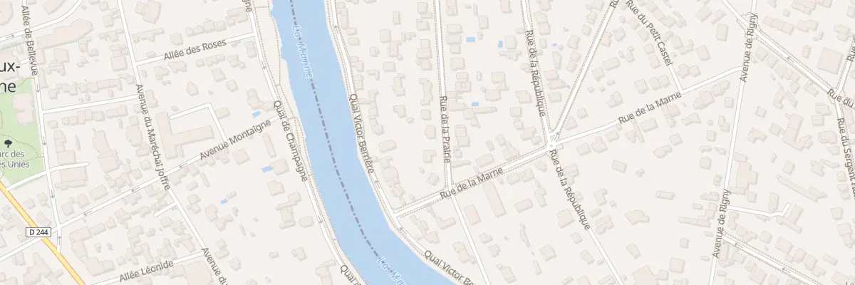 Plan du 9 Rue de la Prairie à Bry-sur-Marne