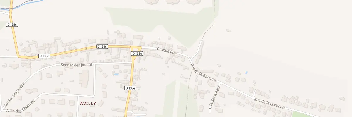 Plan du 50 Gr Grande Rue à Avilly-Saint-Léonard