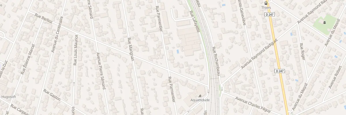 Plan du 14 Rue Parmentier à Saint-Maur-des-Fossés