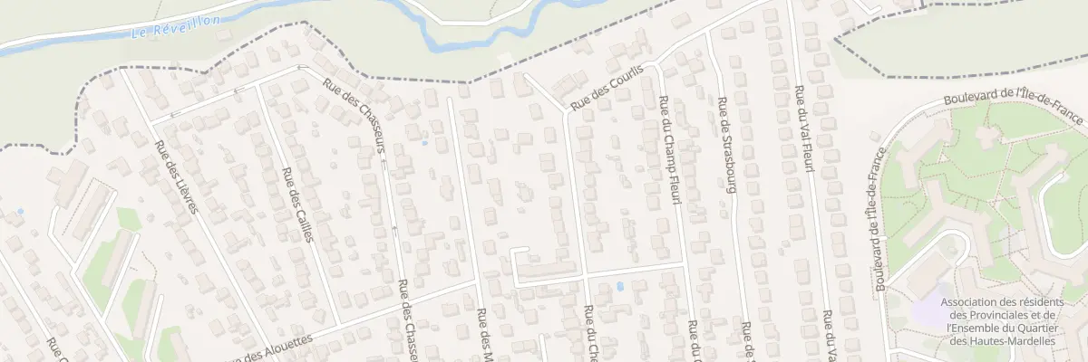Plan du 67 Rue du Chemin Vert à Brunoy