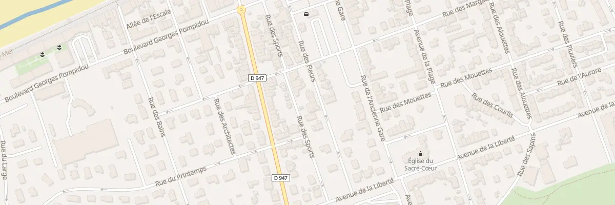 Plan du 149 Rue des Fleurs à Bray-Dunes