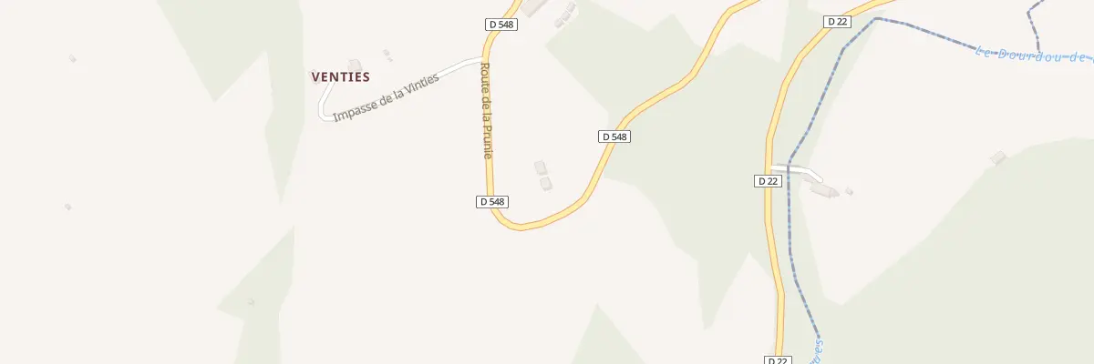 Plan du 5142 La Prunie à Pruines