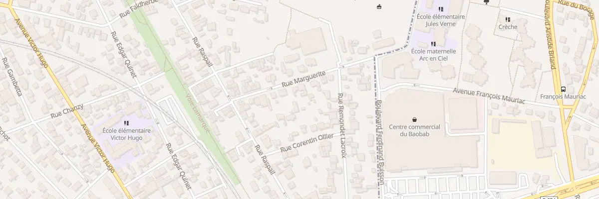 Plan du 14 Rue Marguerite à Neuilly-Plaisance