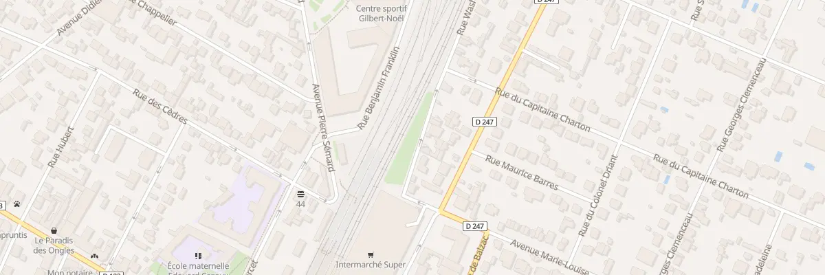 Plan du 15 Av du Mesnil à Saint-Maur-des-Fossés