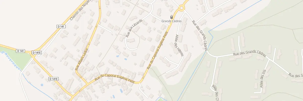 Plan du 520 Rue du Caporal Eugène Petit à Saint-Fargeau-Ponthierry