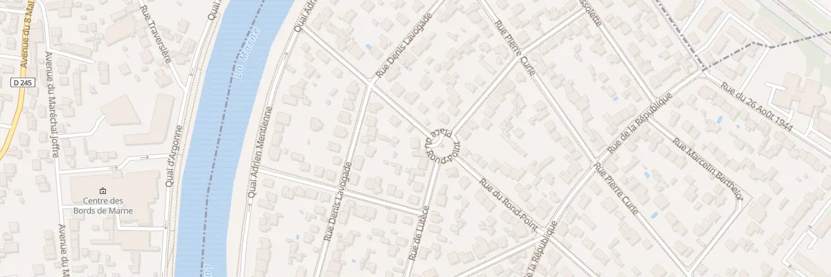 Plan du 16 Rue du Rond-Point à Bry-sur-Marne