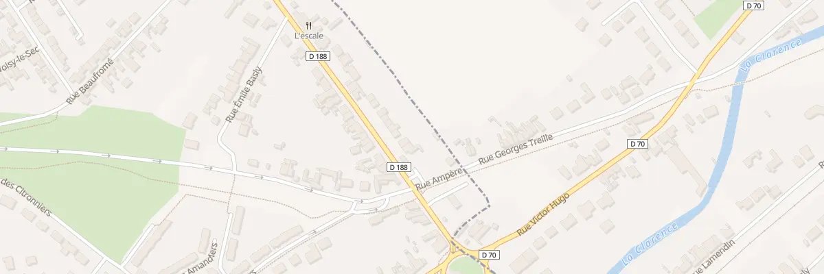 Plan du 12 Rue Paul Vaillant Couturier à Marles-les-Mines