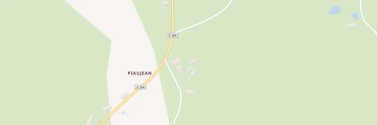Plan du 1 Piaujean à Épineuil-le-Fleuriel