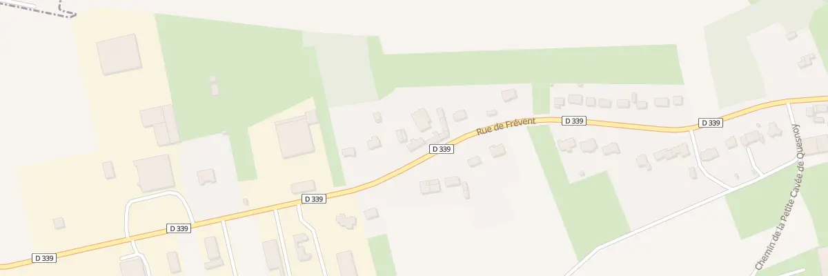 Plan du 778 Rue de Frévent à Avesnes-le-Comte