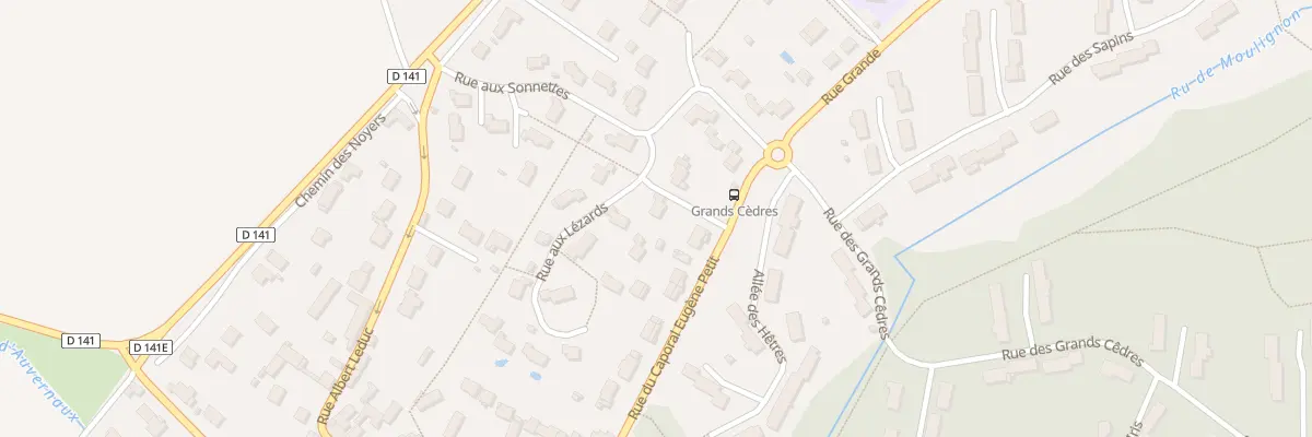 Plan du 4 Rue aux Lézards à Saint-Fargeau-Ponthierry