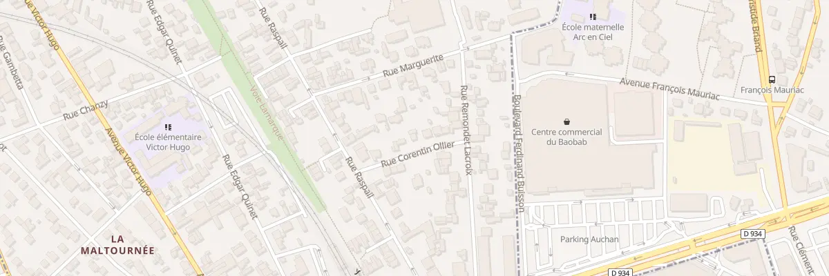 Plan du 7 Rue Corentin Ollier à Neuilly-Plaisance