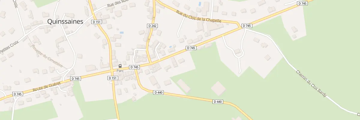 Plan du 30 Rte de Montluçon à Quinssaines