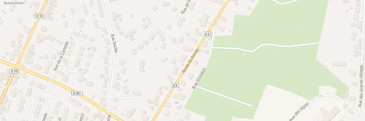 Plan du 23 Rte du Pondy à Saint-Amand-Montrond
