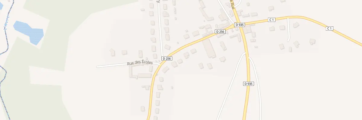 Plan du 13 Rue de Braches à La Neuville-Sire-Bernard