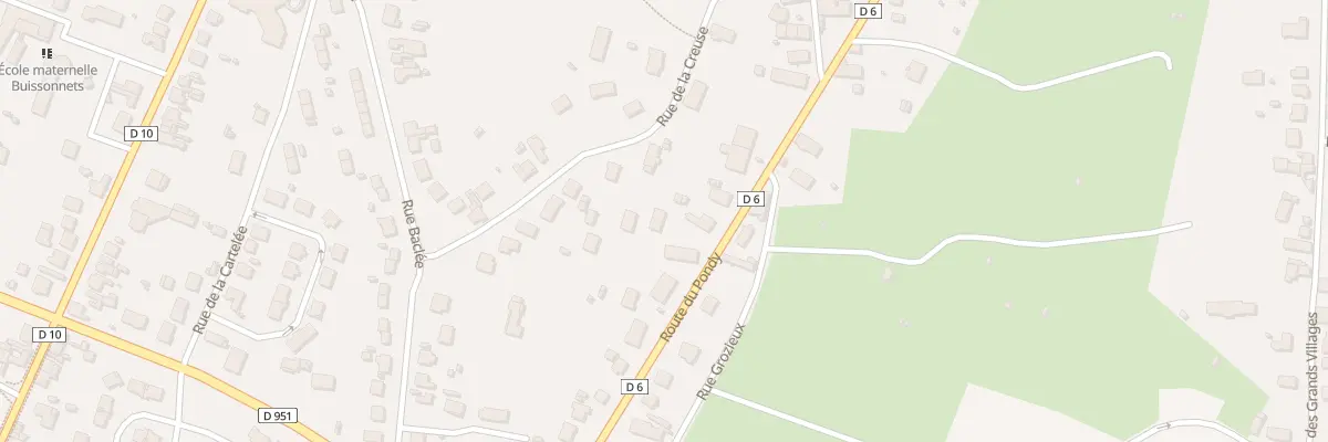 Plan du 25B Rte du Pondy à Saint-Amand-Montrond