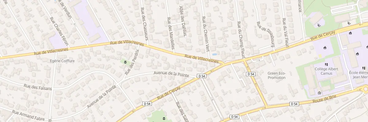 Plan du 82 Rue de Villecresnes à Brunoy