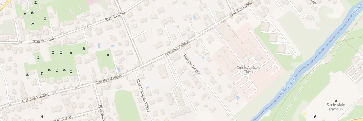 Plan du 20 Rue des Vallées à Brunoy