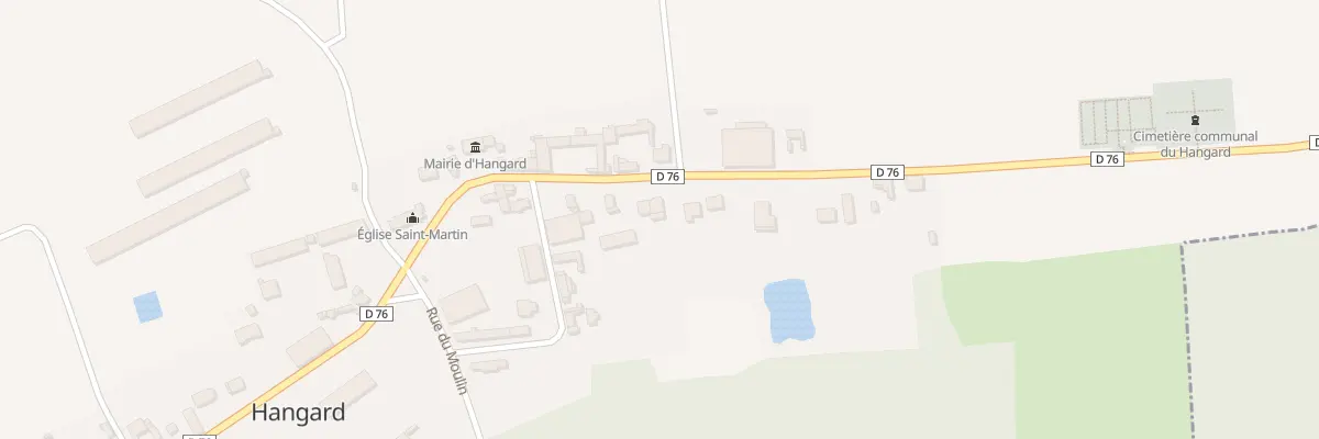 Plan du 10 Rue de Demuin à Hangard