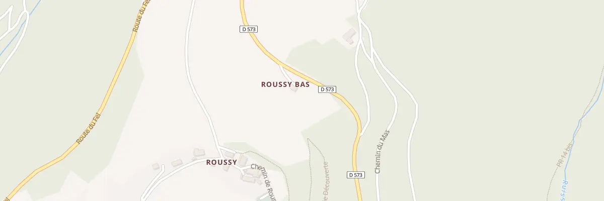 Plan du 5123 Roussy au Fel
