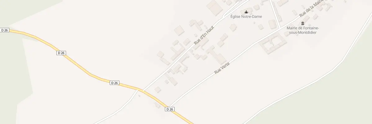 Plan du 271 Rue d’En Haut à Fontaine-sous-Montdidier