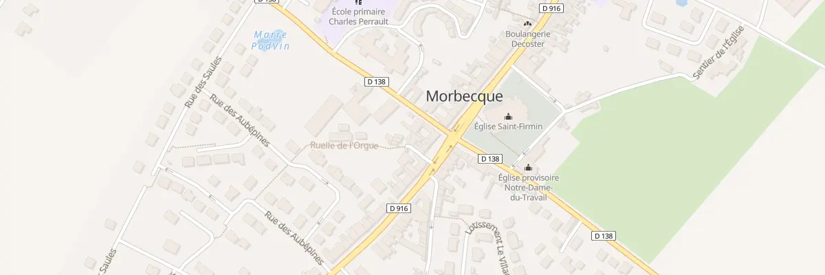 Plan du 6 Rue Saint-Firmin à Morbecque