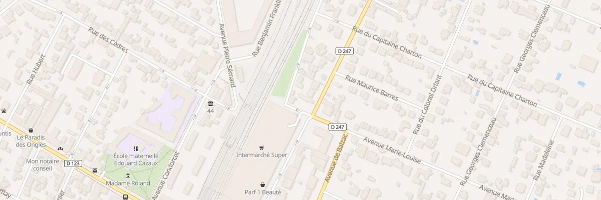 Plan du 19 Av du Mesnil à Saint-Maur-des-Fossés