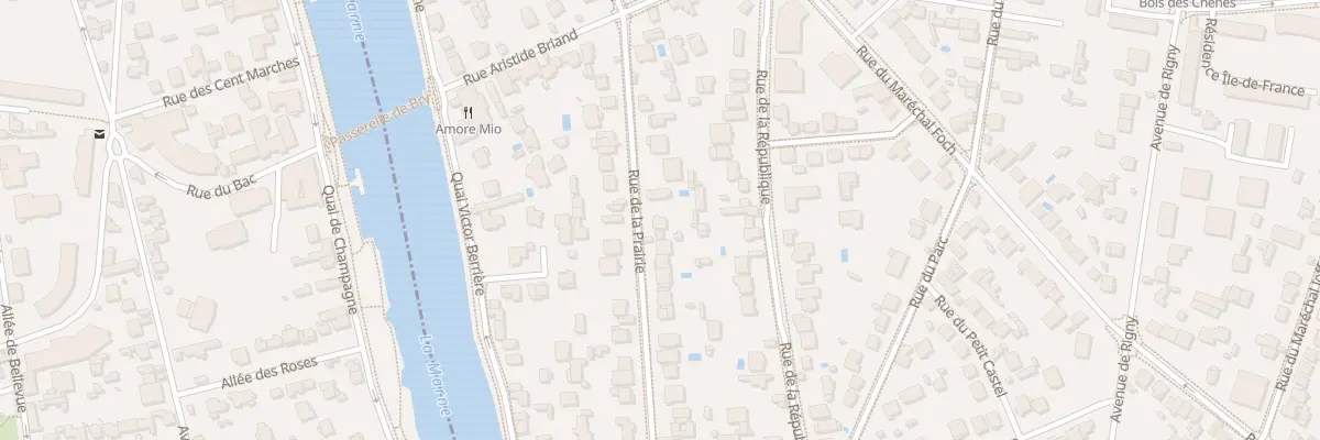 Plan du 30B Rue de la Prairie à Bry-sur-Marne