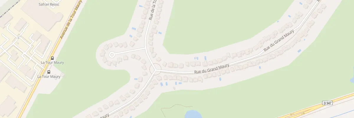 Plan du 170 Rue du Grand Maury à Saint-Pierre-du-Perray