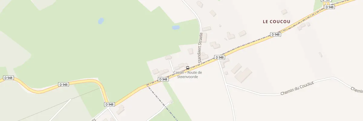 Plan du 2732 Rte de Steenvoorde à Cassel