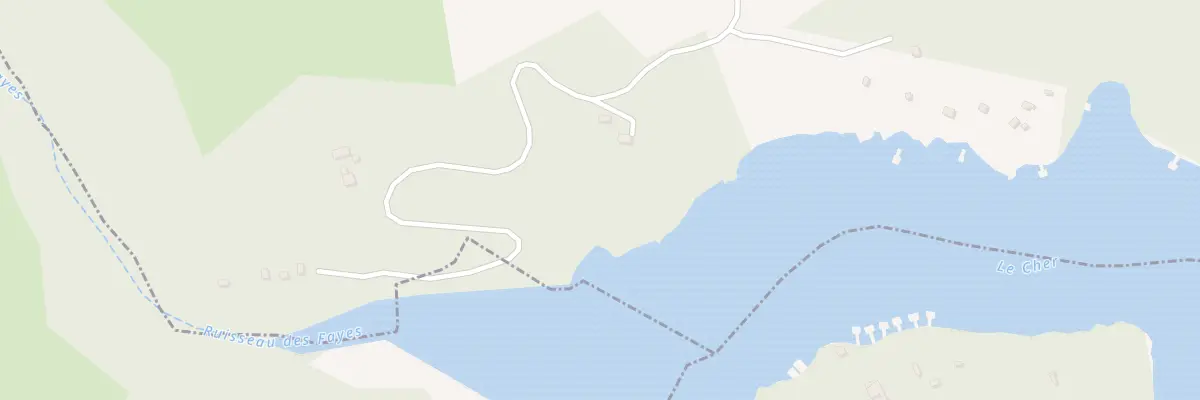 Plan du 5243F Les Silognes à Teillet-Argenty
