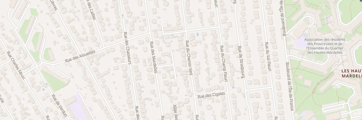 Plan du 37 Rue du Chemin Vert à Brunoy